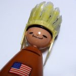 住信の貯金箱　インディアン